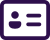 Simple contact card icon. Click to download our vcf contact card and add to your contacts list!