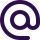 Simple email icon. Click to email us!